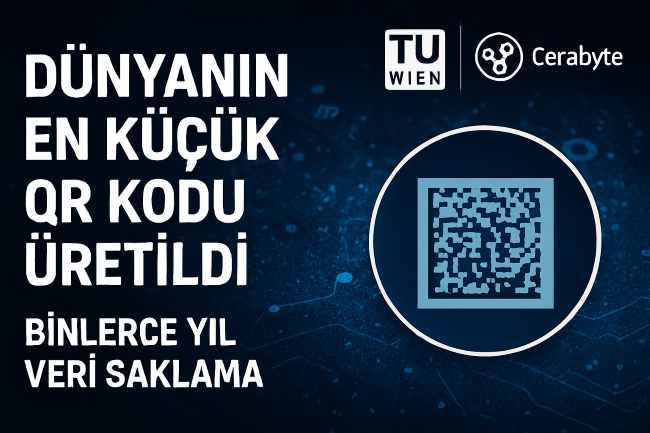 Dünyanın En Küçük QR Kodu Üretildi