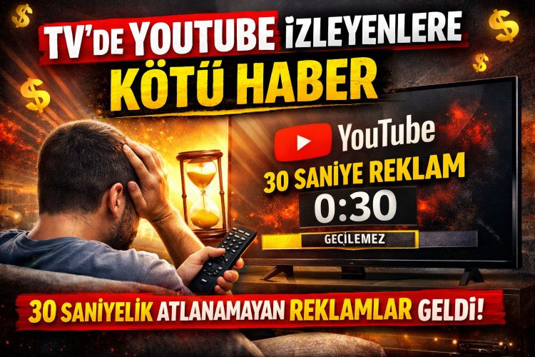 YouTube’dan TV Kullanıcılarına Kötü Haber