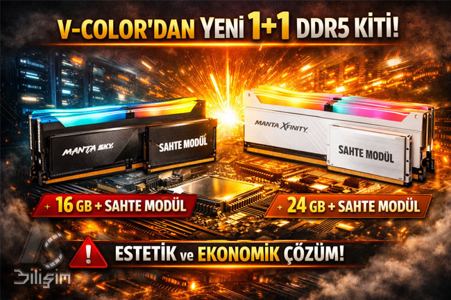 V-Color’dan 1+1 Sahte RAM Modülü 
