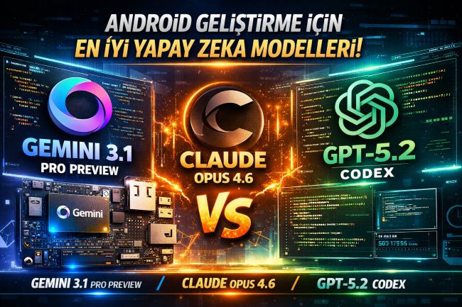 Google, Android Geliştirme İçin En Başarılı Yapay Zekâ Modellerini Açıkladı!