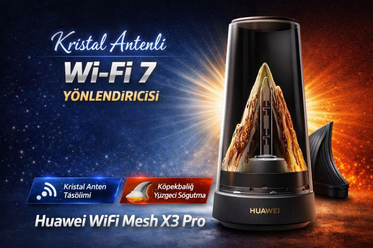 Teknoloji ve Tasarımın Buluştuğu Nokta Huawei WiFi Mesh X3 Pro