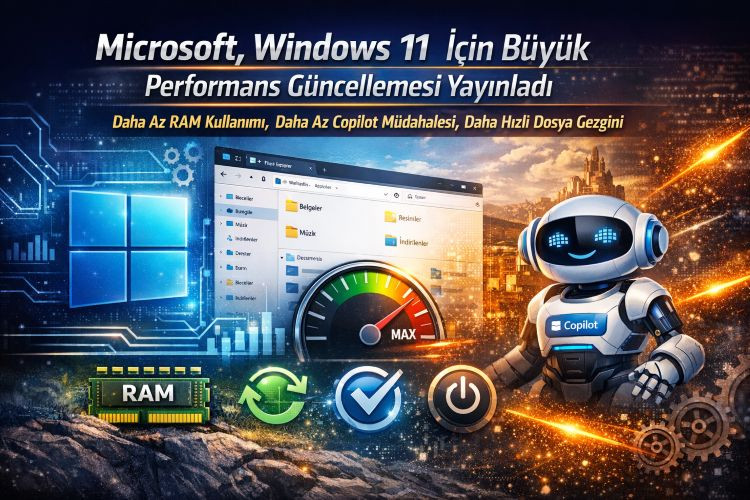 Microsoft, Windows 11 İçin Büyük Performans Güncellemesi Yayınladı