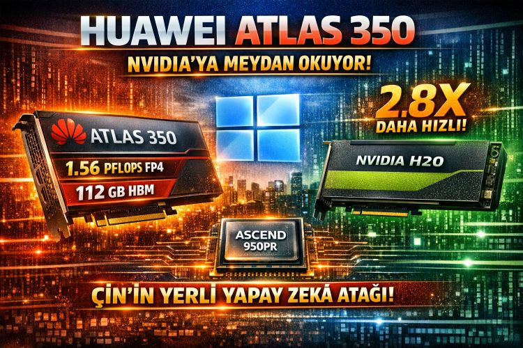  Huawei'nin Yapay Zekâ Hamlesi: Atlas 350'ile Nvidia’ya Rakip Olabilir mi?