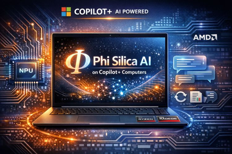 Copilot+ Bilgisayarlar için yeni güncelleme Phi Silica 