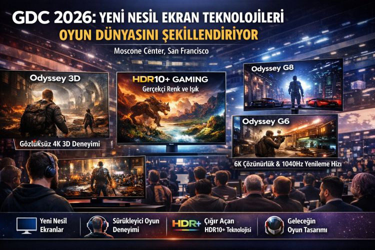 GDC 2026’da Yeni Nesil Ekran Teknolojileri