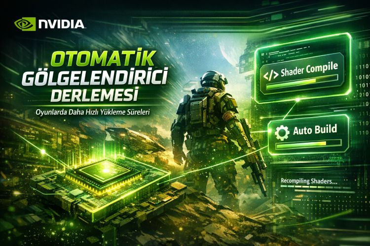 Nvidia'dan Oyunlarda Bekleme Sürelerini Azaltmaya Yönelik Yeni Bir Adım
