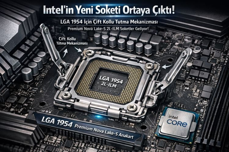 İntel'den Yeni Soket Mekanizması 2L-ILM