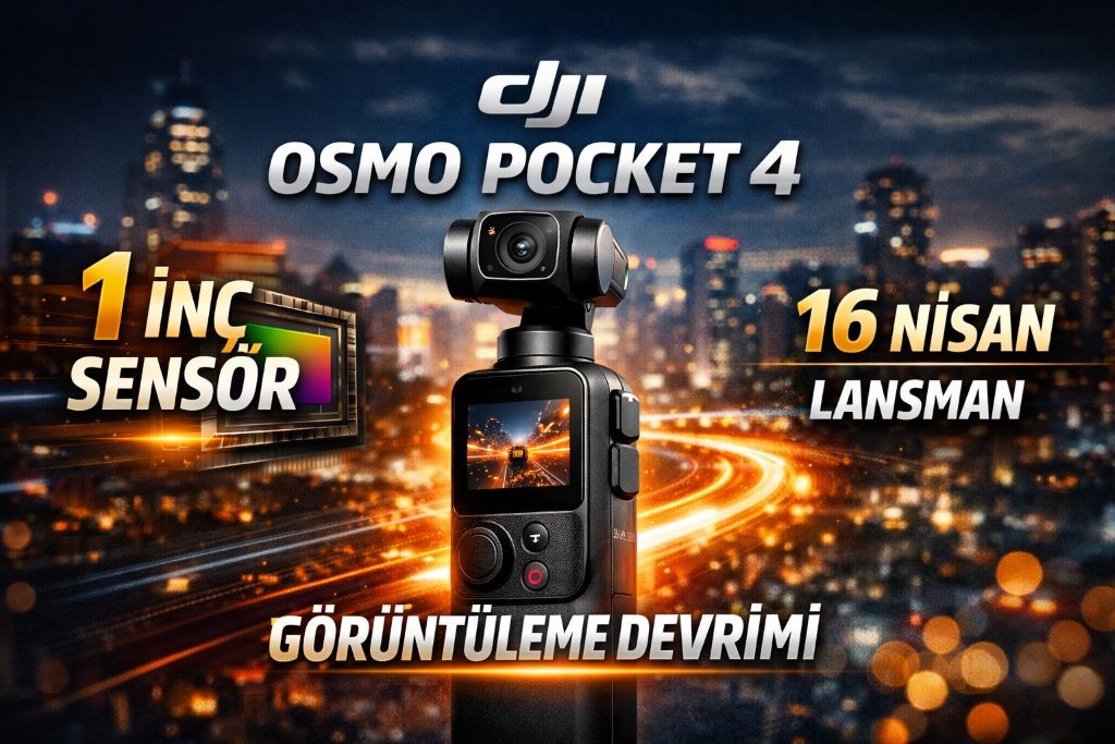 Taşınabilir Görüntüleme Teknolojisinde Yeni Dönem: DJI Osmo Pocket 4
