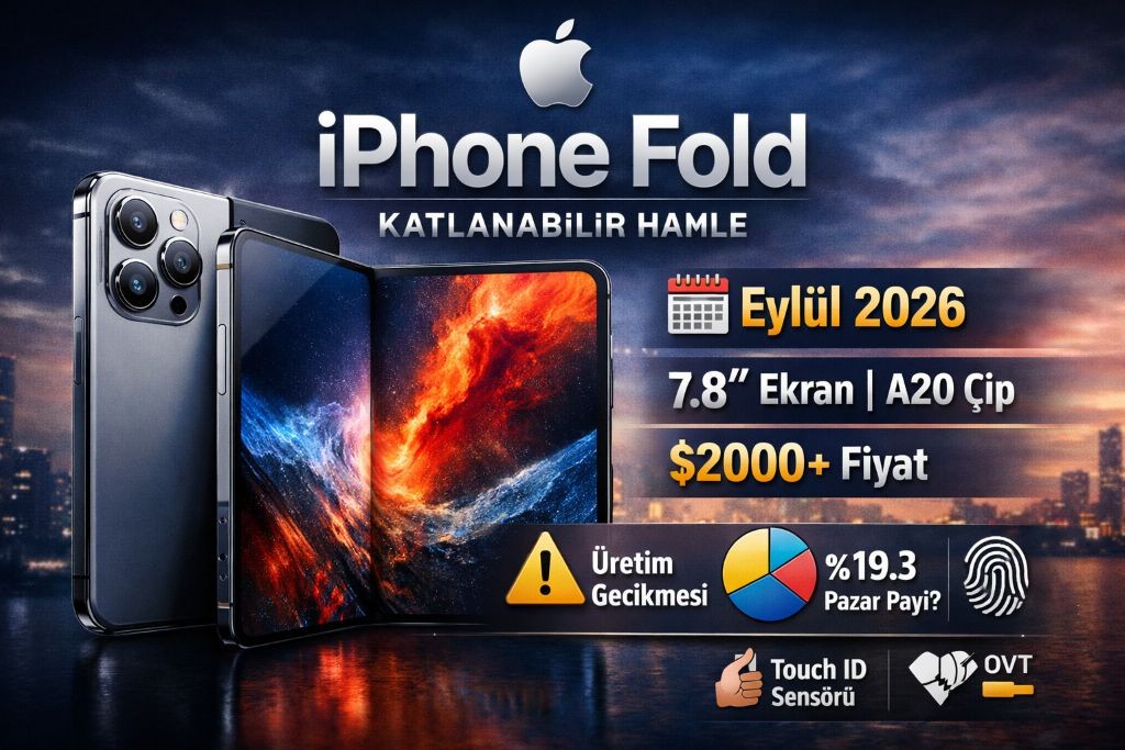 Katlanabilir Dünyaya Geç Katılım Apple iPhone Fold / iPhone Ultra
