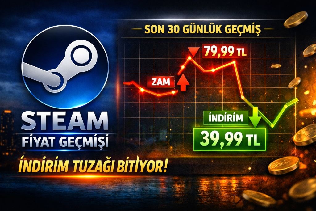 Steam Fiyat Geçmişi Özelliği: İndirim Tuzağına Son