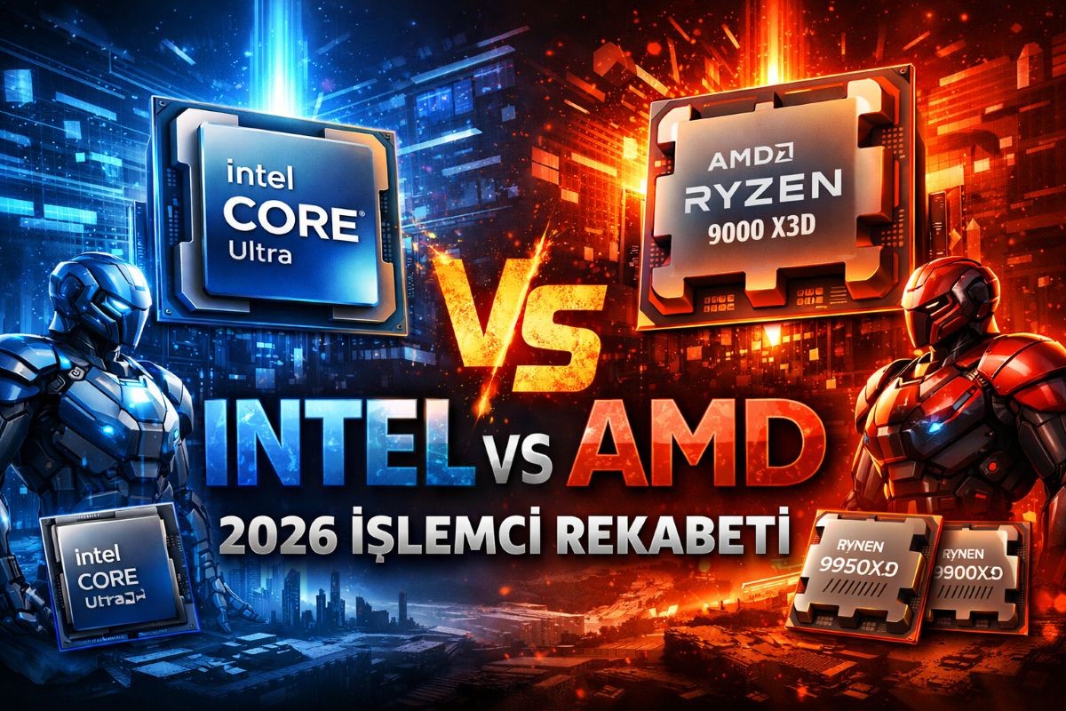 İntel ve AMD: 2026’da İşlemci Savaşlarının Yeni Cephesi