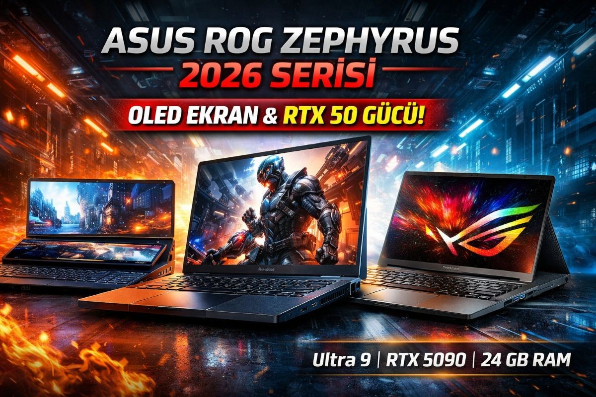 ASUS ROG Zephyrus 2026 Serisi dudak uçuklatan fiyatlarla piyasaya sürüldü.