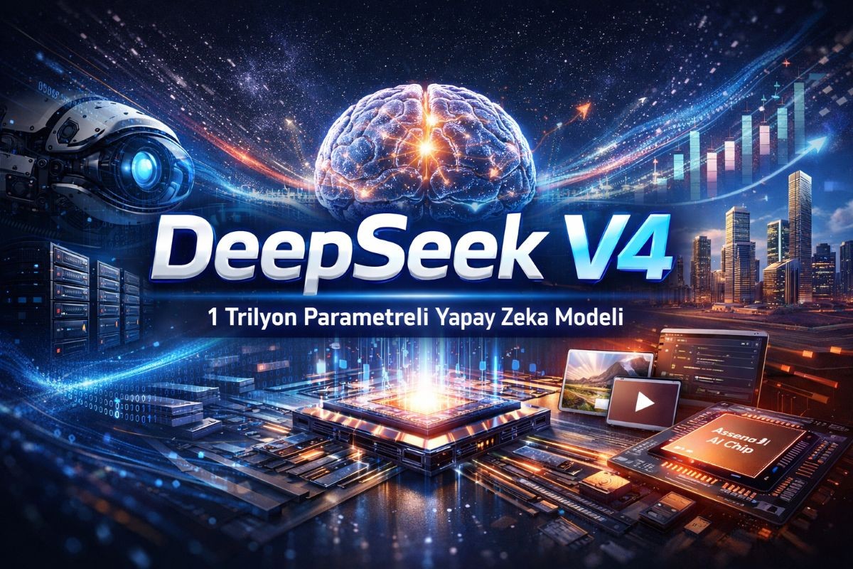 DeepSeek V4: 1 Trilyon Parametreli Yeni Nesil Yapay Zekâ Modeli