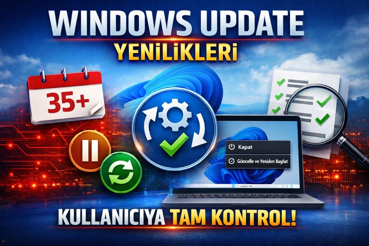 Windows Update Yenileniyor: Kullanıcıya Tam Kontrol Dönemi Başlıyor