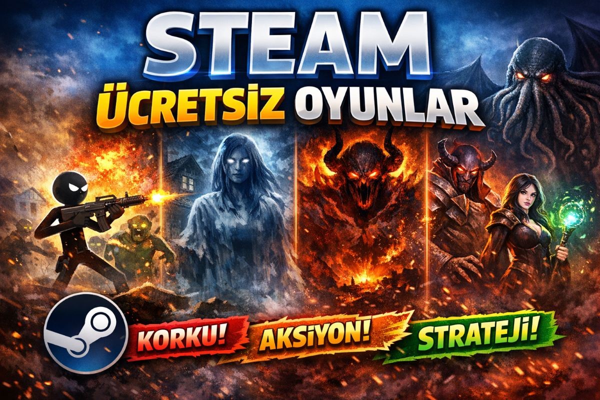 Steam’de Ücretsiz Oyun Fırsatları