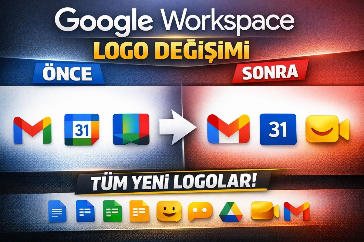 Google Uygulamalarında Yeni Logo Dönemi