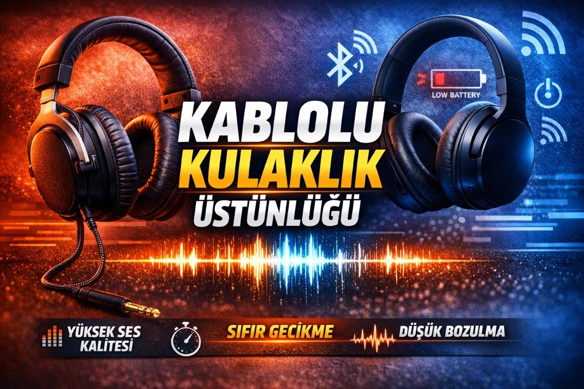 Bluetooth Kulaklıklara Göre, Kablolu Kulaklıklar Neden Daha İyidir?