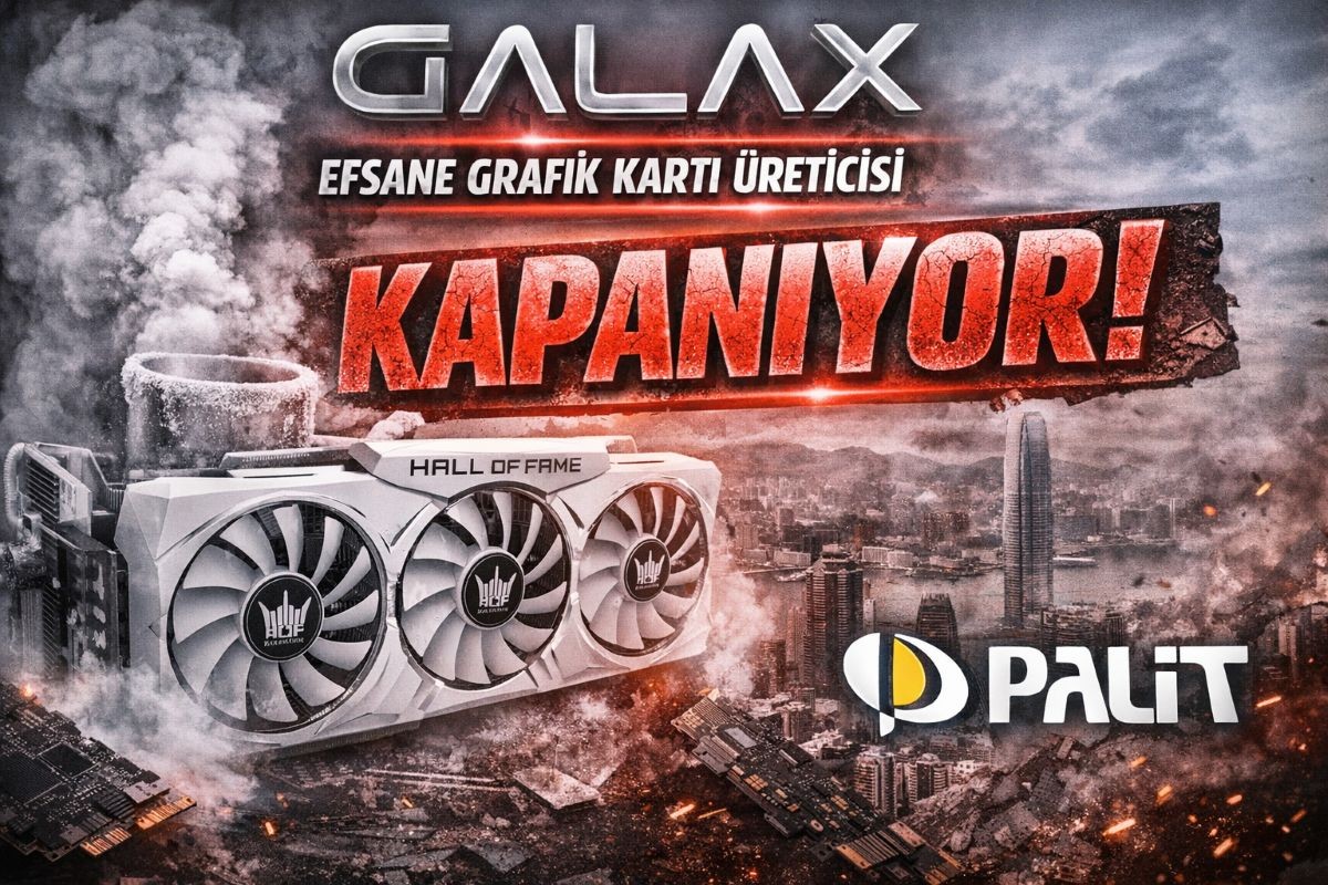 GALAX Kapanıyor: 30 Yıllık Efsane Palit’e Devredildi