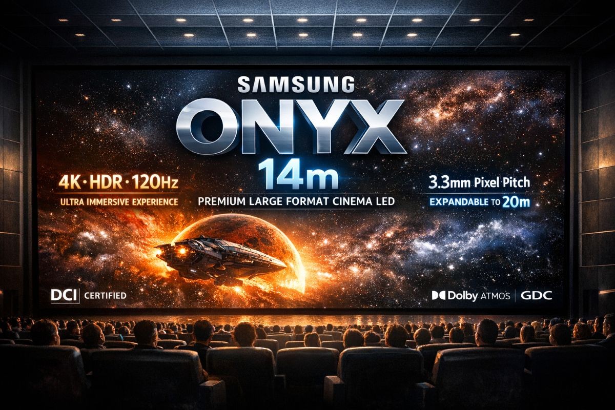 14 Metrelik Samsung Onyx Serisi, Sinema LED Ekran Tanıtıldı