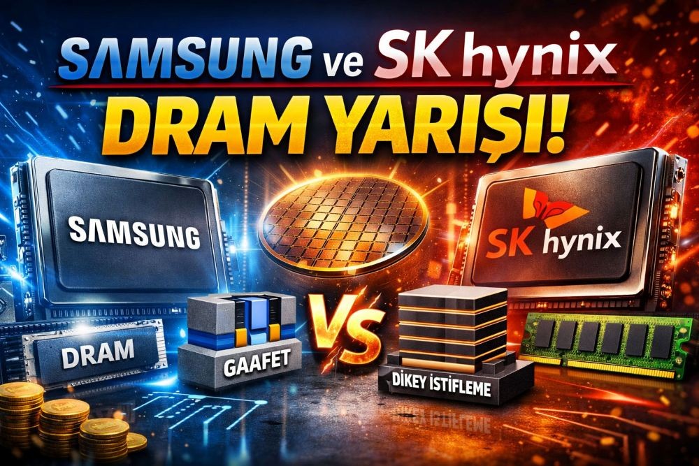 Samsung ve SK hynix Yeni Nesil DRAM Yarışında