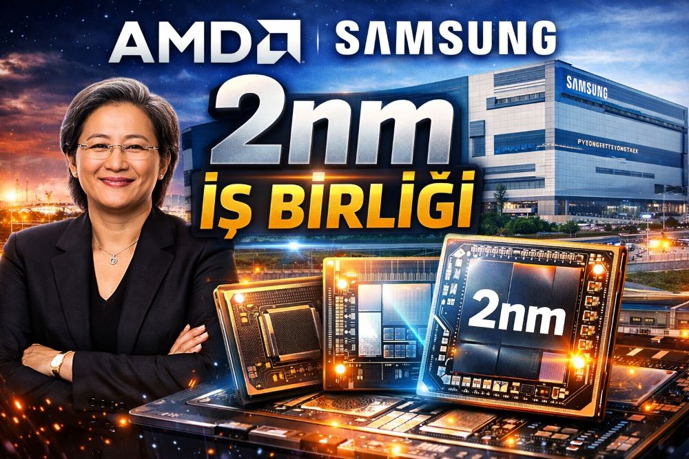 AMD, Yeni Nesil Çipler İçin Samsung’un 2nm Teknolojisine Geçiyor