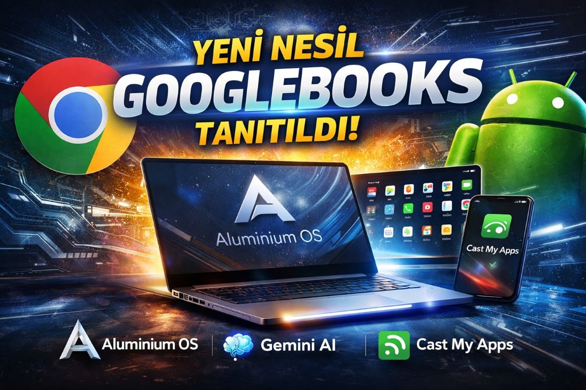 Googlebooks ve Aluminium OS Resmen Tanıtıldı