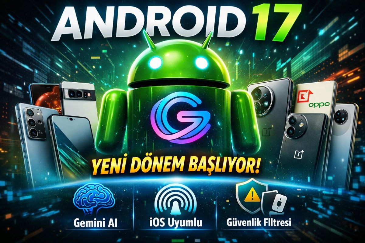 Android 17 (Cinnamon Bun) güncellemesini alacak olan Telefonlar