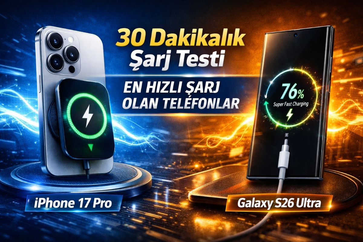 En Hızlı Şarj Olan Telefonlar Belli Oldu.