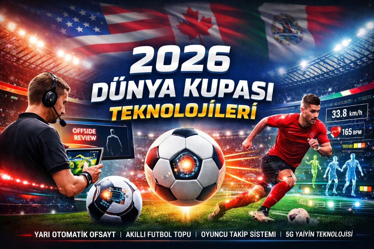 2026 FIFA Dünya Kupası: Futbolun Geleceğini Şekillendirecek Teknolojiler Sahada!