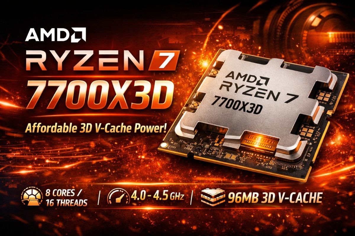 Uygun Fiyatlı AMD Ryzen 7 7700X3D Yolda
