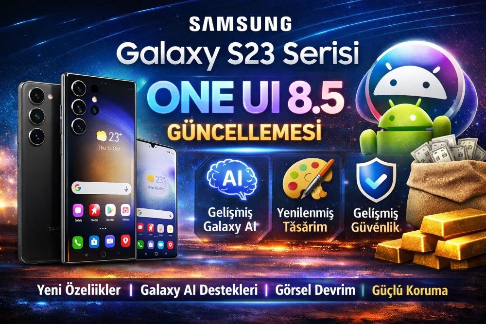  Galaxy S23  One UI 8.5 Güncellemesi Geldi