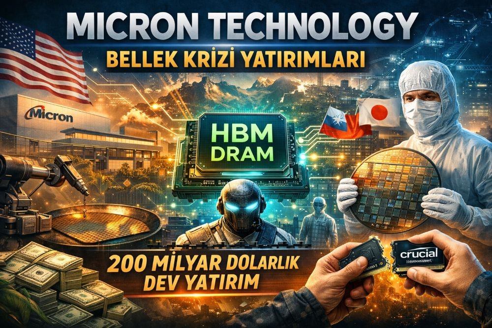 Micron'dan Küresel RAM Kıtlığını Hafifletmek için Büyük Hamle