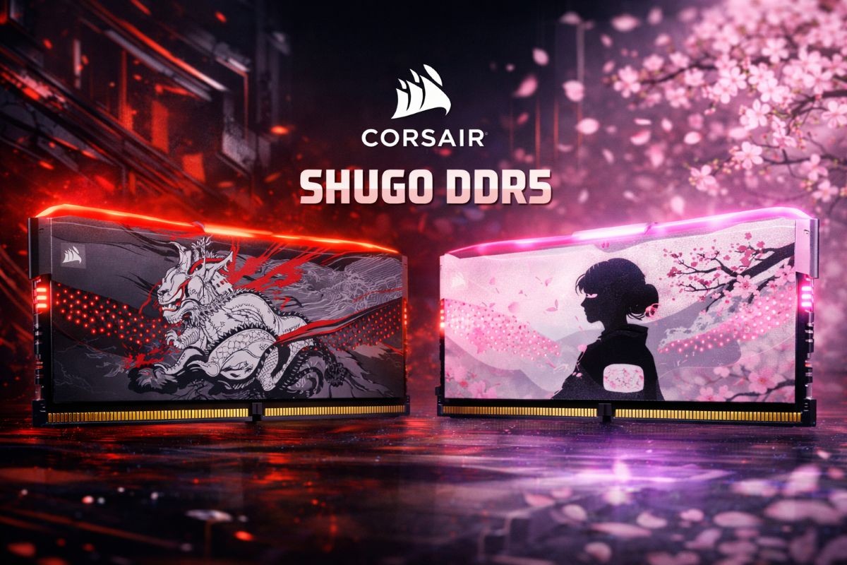 Corsair, sınırlı sayıda üretilen yeni “SHUGO DDR5” RAM serisini tanıttı. 