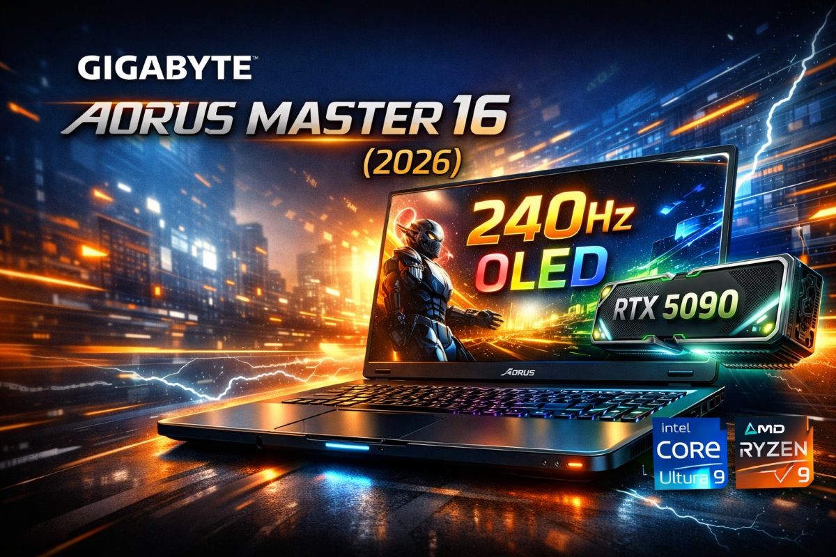 GIGABYTE'ın Yeni Amiral Gemisi AORUS MASTER 16