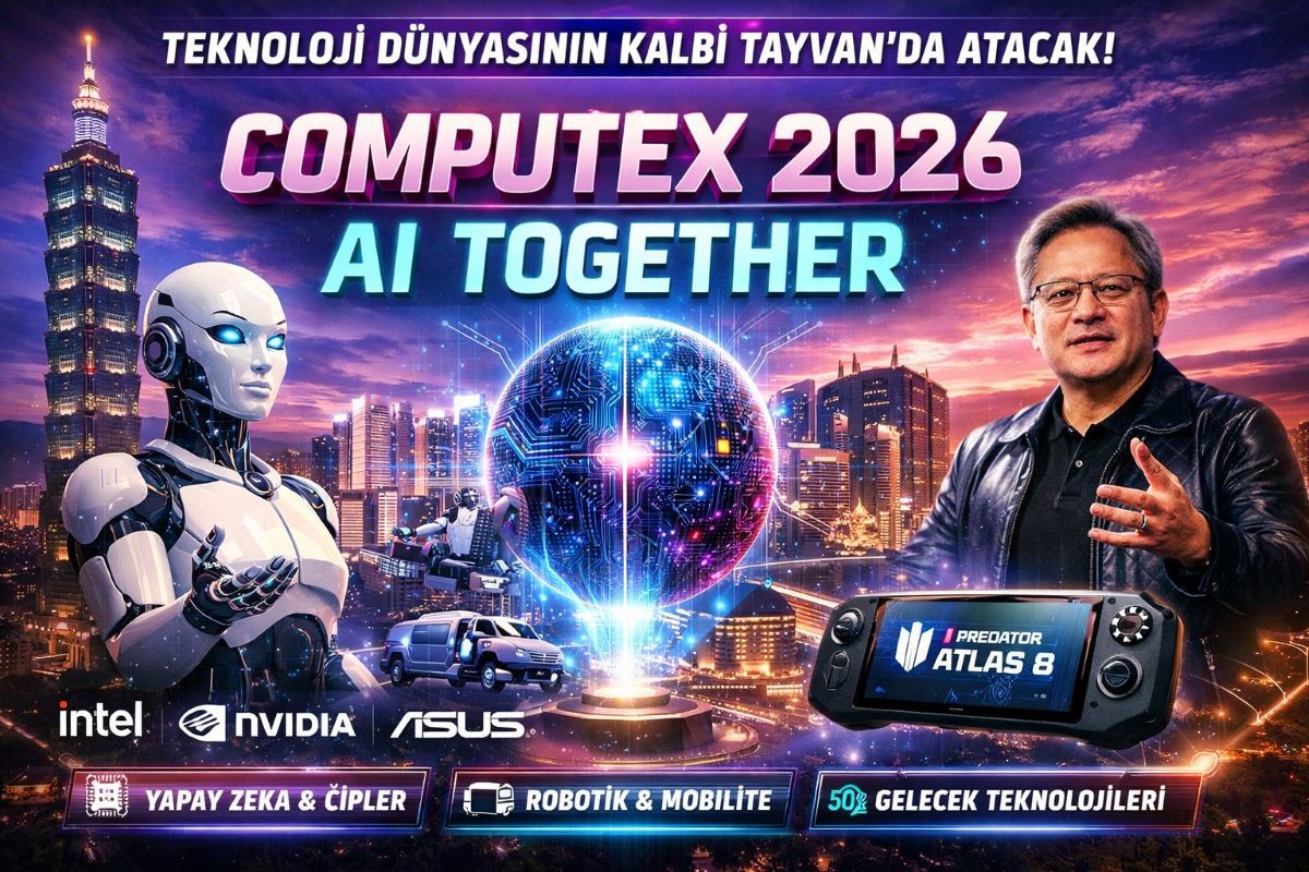 COMPUTEX 2026 "AI TOGETHER" TEMASIYLA KAPILARINI AÇIYOR