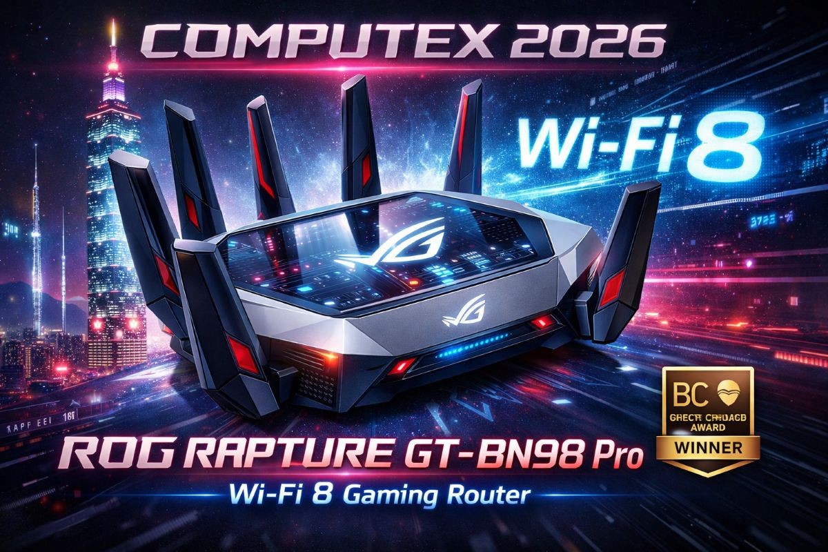 Asus Wi‑Fi 8 Router Devrimini Başlatıyor.