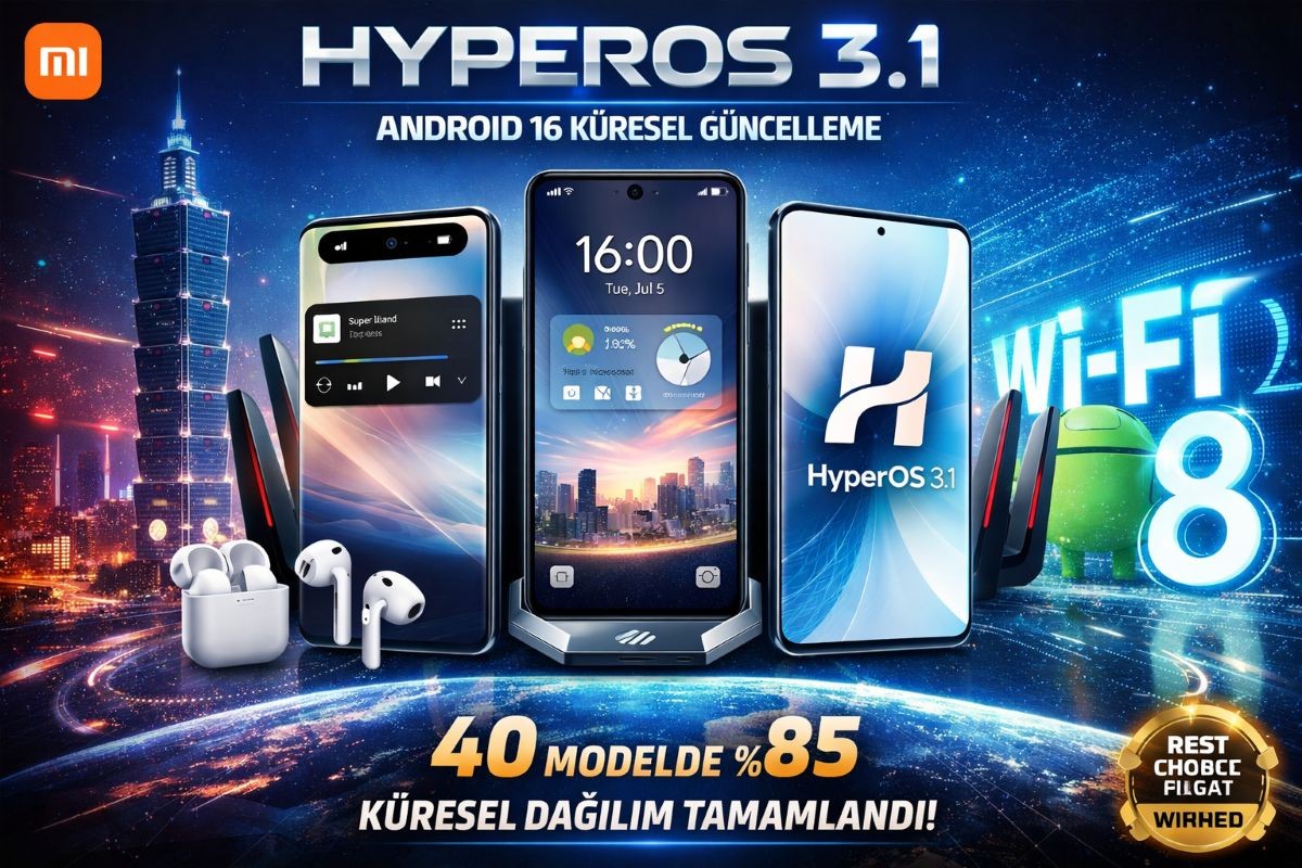 Xiaomi HyperOS 3.1 ile Gelen Küresel Yenilikler