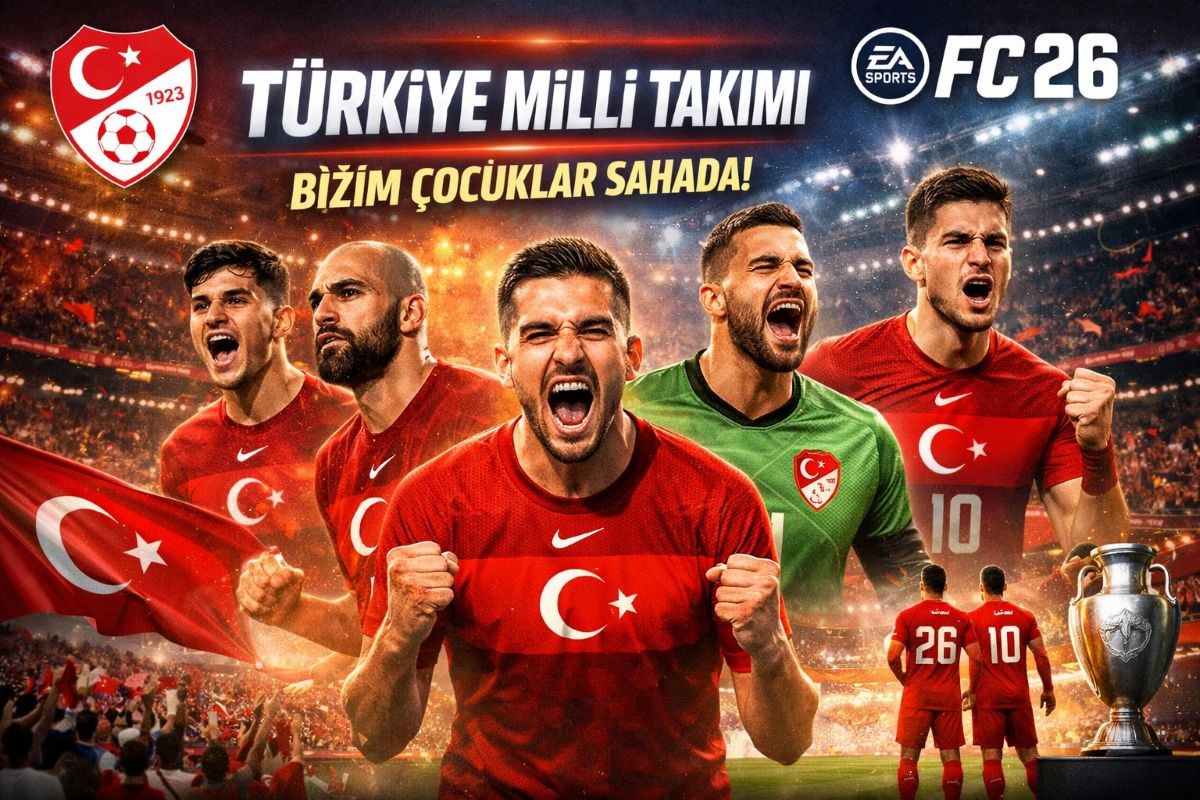 EA Sports FC 26 oyununda Türk Milli Takımımızda yer alacak