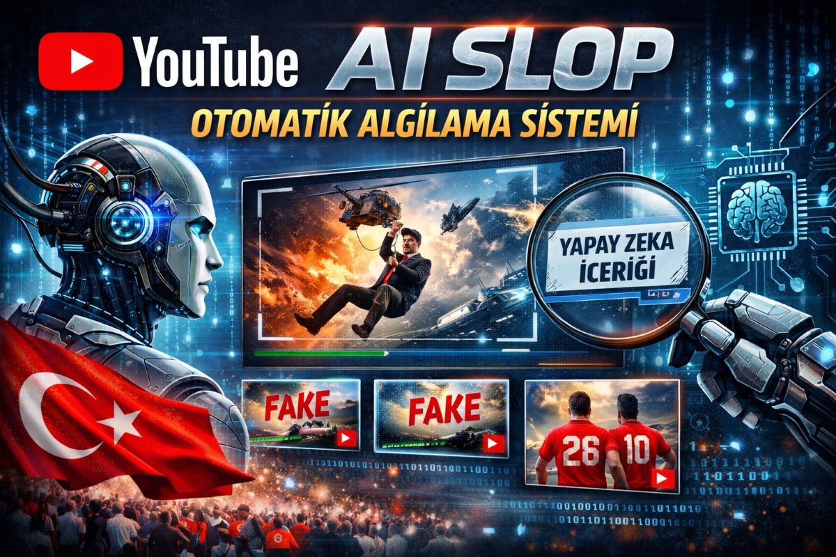 YouTube yapay zekâ üretimi içeriklerle mücadele etmek için otomatik algılama sistemini resmen devreye soktu.