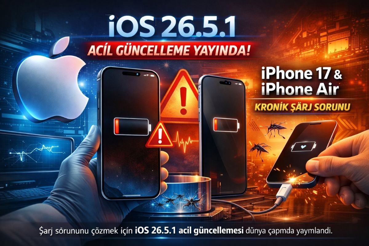 Apple, iPhone 17 Serisi İçin Acil Durum Güncellemesi Yayınladı