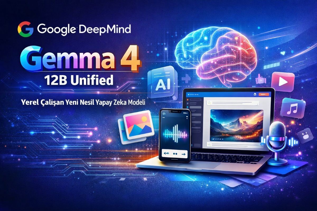 Google; Laptoplarda Çevrimdışı Çalışan "GEMMA 4 12B"yi Duyurdu!