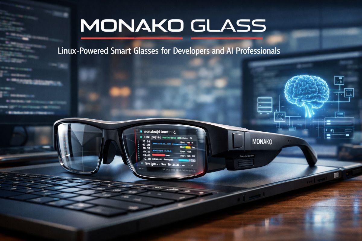 Dünyanın İlk Linux Tabanlı Akıllı Gözlüğü "MONAKO GLASS" TanıtıldıI!