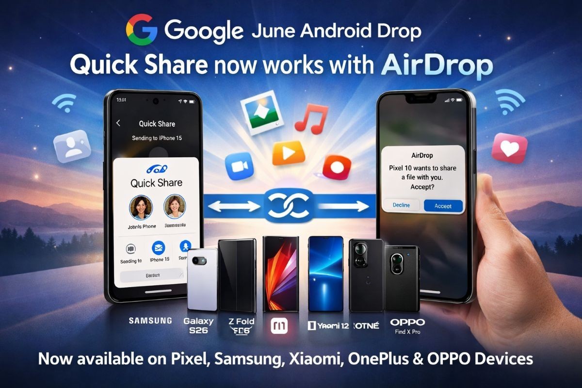 Ve Sonunda Oldu: Android'de AirDrop Dönemi Başladı!