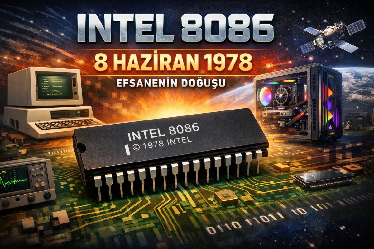 Intel 8086 İşlemcisi 48 Yaşında