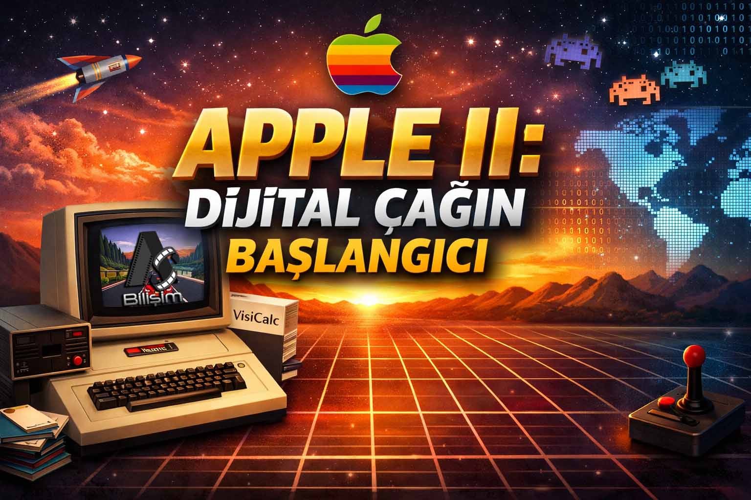 Kişisel Bilgisayar Devriminin Öncüsü APPLE II Serisi 49 Yaşında