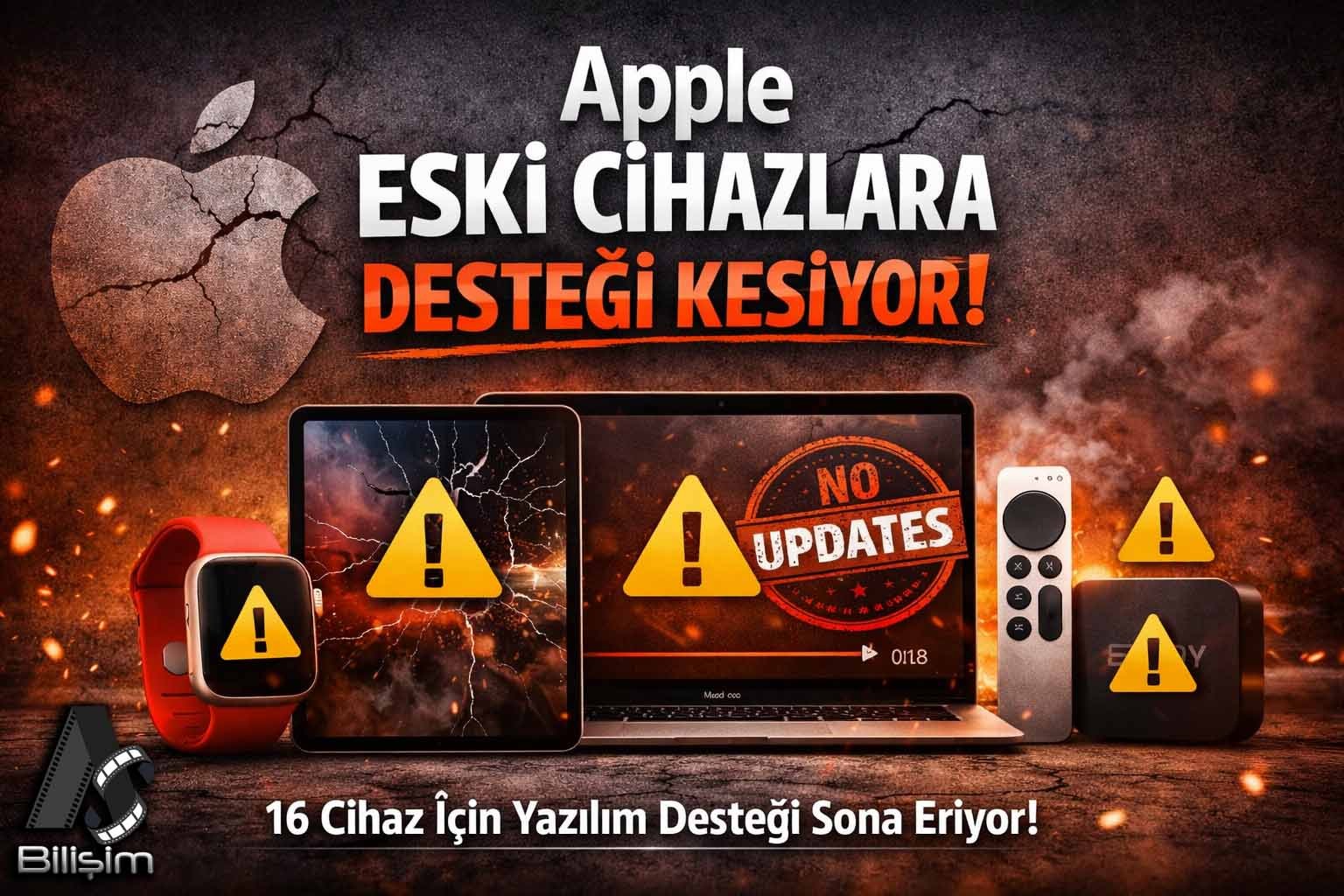 Apple, 16 Popüler Cihazın Fişini Çekiyor!
