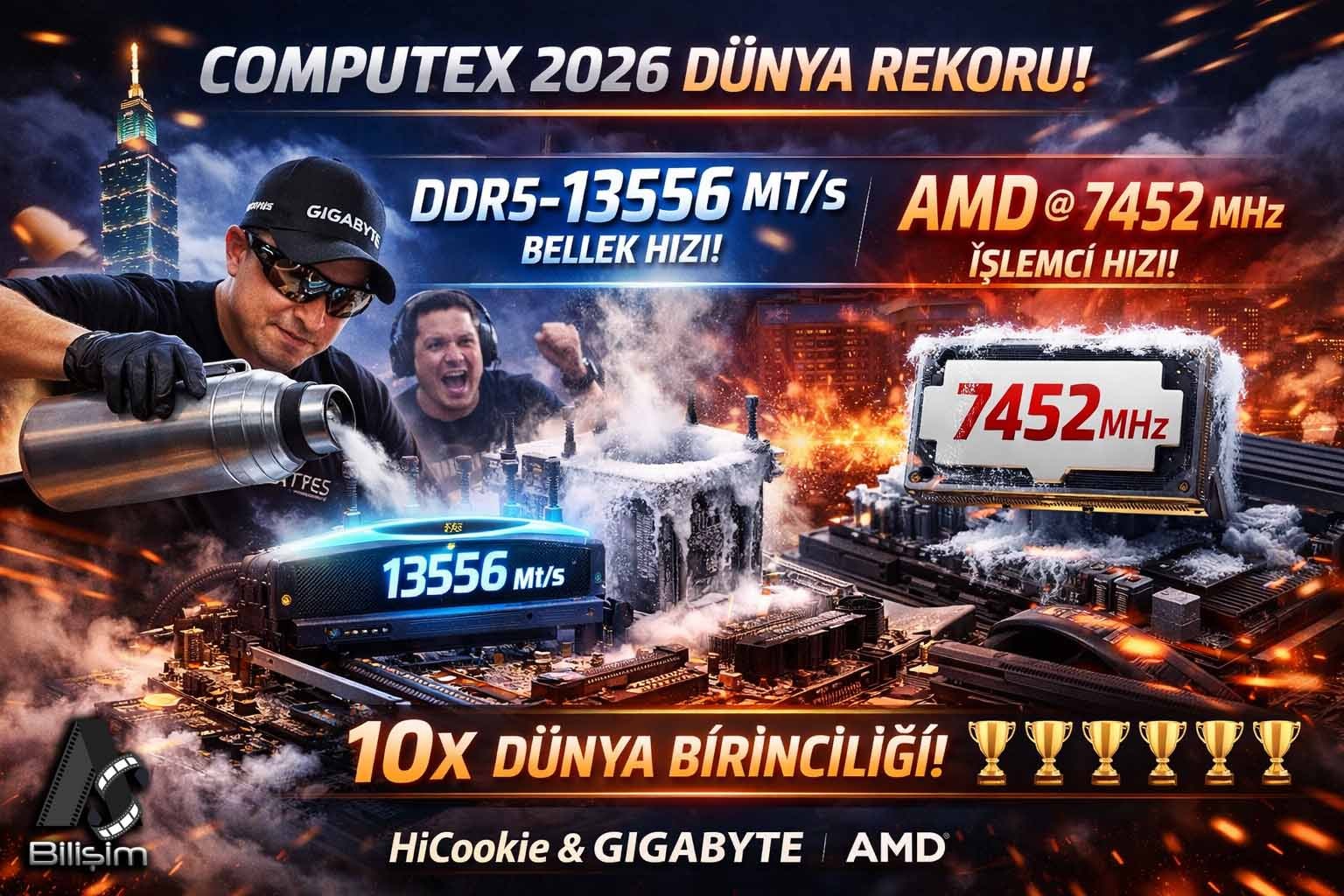 Donanım Dünyasında Çifte Dünya Rekoru: Sınırlar Yıkıldı! 
