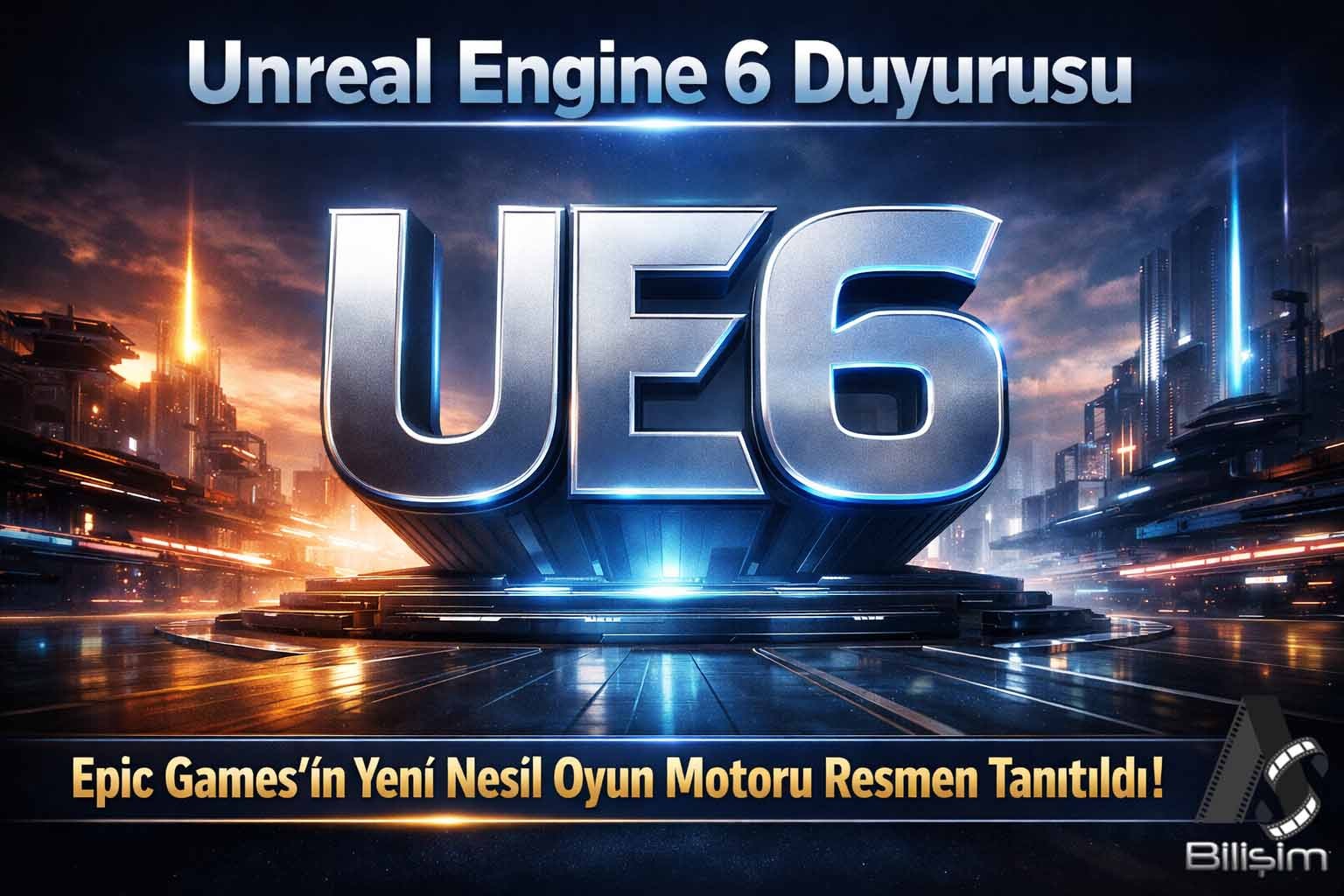 Epic Games'ten Oyun Dünyasında Devrim Unreal Engine 6 Geliyor