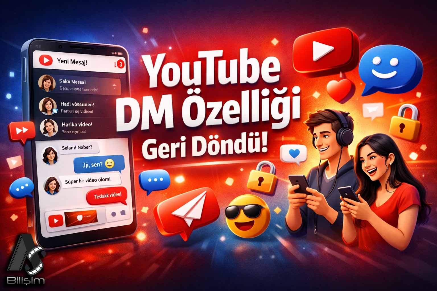 YouTube DM Özelliği Küresel Pazarda Aktif
