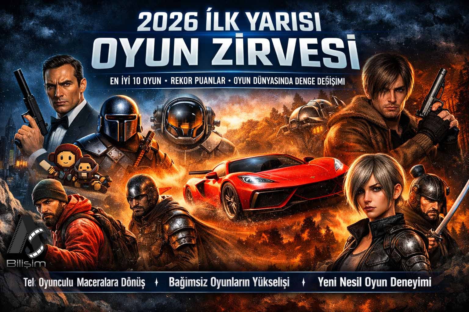 2026'nın İlk Yarısında Çıkan En İyi 10 Oyun
